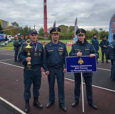 Пожарный из Коми занял второе место в финале смотра-конкурса МЧС России