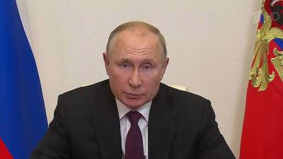 Владимир Путин провел совещание с постоянными участниками Совета безопасности