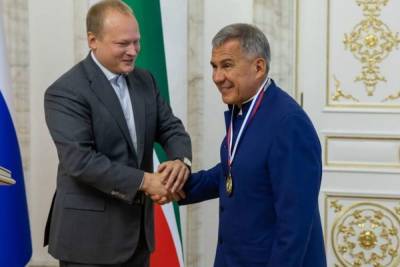 Президент ФХТР Антон Мороз встретился с президентом Татарстана после победы «Динамо-Ак Барса»