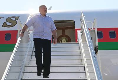 Лукашенко прилетел на отдых в Сочи