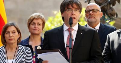 Лидера каталонских сепаратистов Пучдемона отпустили из тюрьмы на Сардинии