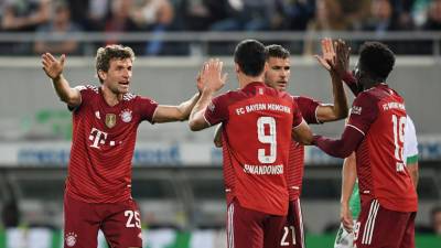 «Бавария» в меньшинстве обыграла «Гройтер Фюрт» в матче Бундеслиги