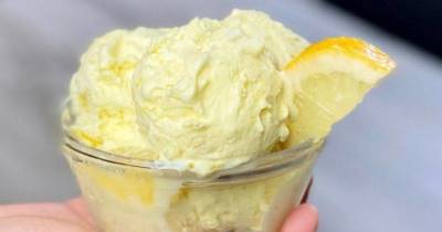 Потрясающее лимонное мороженое. Всего 3 ингредиента, без мороженицы