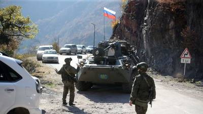 Миротворцы РФ обеспечили безопасность уже 65 тыс. автомобилей в Карабахе