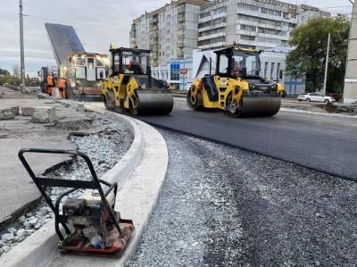 Илья Середюк опубликовал фото ремонта Соснового бульвара