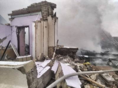 В Башкирии дом полностью рухнул, когда хозяин сам провел врезку в газопровод