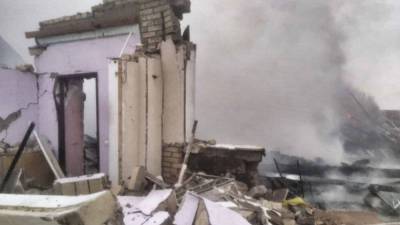 Жилой дом разрушило взрывом в Башкирии (ФОТО) - newdaynews.ru - Башкирия - район Туймазинский