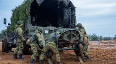 Оккупанты на Донбассе проводят масштабные учения с привлечением гражданских сил