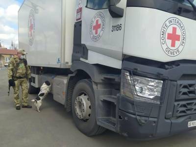 В ОРДЛО проследовали три грузовика с гуманитарной помощью от Красного Креста – Госпогранслужба
