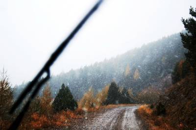 В Башкирии местами выпадет снег с дождем