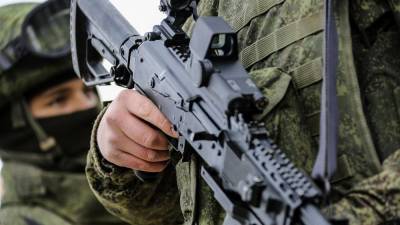 Военнослужащие каспийской морской пехоты получили АК-74РМО «Обвес»