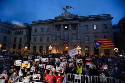 В Каталонии начались акции в поддержку Пучдемона