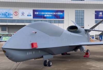 Китай готовится представить высотный разведывательный БПЛА WZ-7 - topwar.ru - Китай - Чжухай