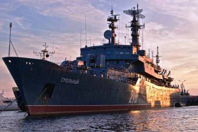 Корабли НАТО испугались учебного судна ВМФ РФ
