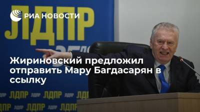Жириновский после встречи с Путиным продолжает считать ссылку действенным наказанием
