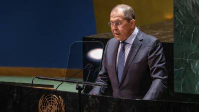 Против холодной войны: Лавров выступил на Генассамблее ООН