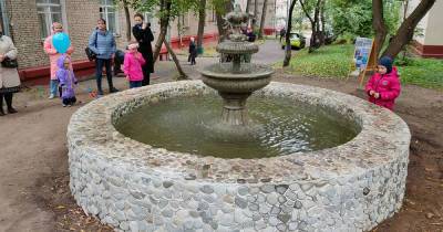 В Москве заработал найденный россиянином старинный фонтан
