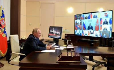 Владимир Путин провел встречу с избранными главами регионов