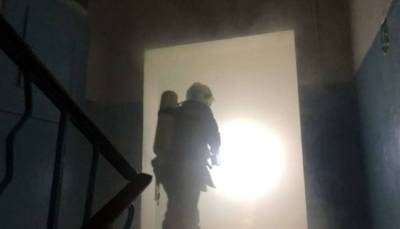 В Киеве во время пожара погиб человек