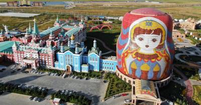 Отель в форме матрешки претендует на звание самого уродливого здания Китая (фото, видео)