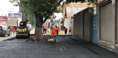 В четырех саратовских районах полностью отремонтируют тротуары