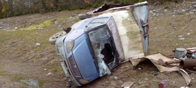 Три автомобиля столкнулись в Кондопожском районе Карелии