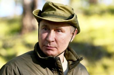 Путин в тайге встретил медведя и оленей