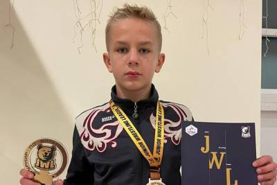 Тульский семиклассник одержал победу в юношеской борцовой лиге