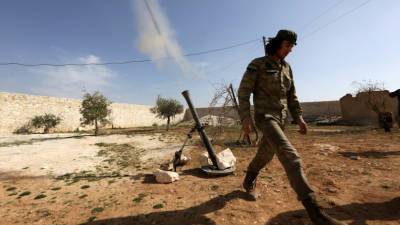 Боевики попытались прорвать линию соприкосновения с армией Сирии