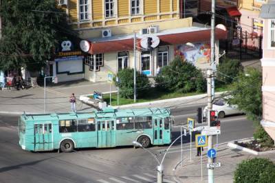 Троллейбусное управление Читы упрекнули в несоблюдении графика