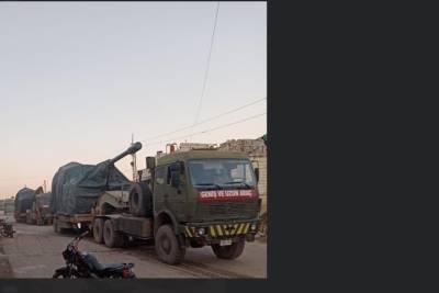Турция начала переброску артиллерийских подразделений в Сирию