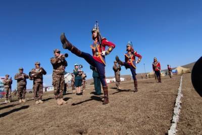 Военнослужащие из Бурятии выступили на состязаниях в Монголии