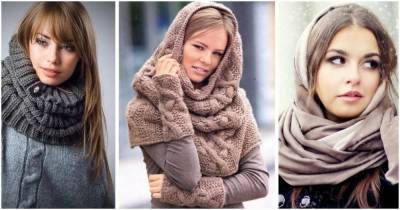 Модная и практичная альтернатива шапке — стильный шарф-капор