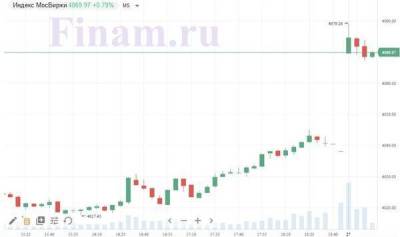 Рынок РФ начал торги ростом, покупают "Эталон" и "НОВАТЭК"