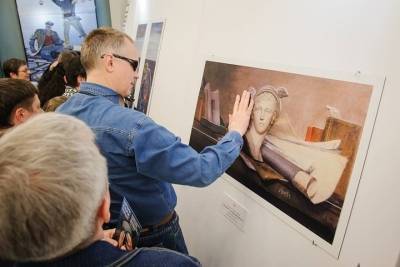 Тактильная выставка петербургских художников открывается в Мурманске