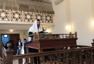 В синагоге европейских евреев в Баку почтили память шехидов Отечественной войны (ФОТО) - trend.az - Азербайджан - Баку