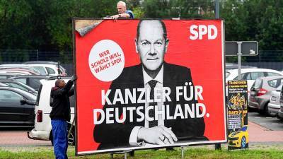Кандидат в канцлеры Германии Шольц призвал ХДС/ХСС уйти в оппозицию