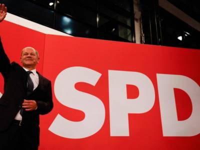 Выборы в Германии: лидер социал-демократов готов к коалиции с "зелеными" и призвал ХДС/ХСС "уйти в оппозицию"