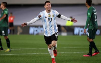 Месси поддержал сборную Аргентины по футзалу