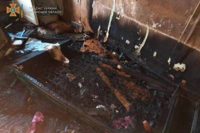 В Северодонецке в результате пожара погибла женщина