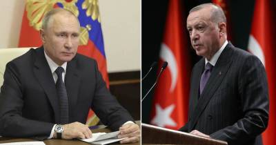 Песков: Путин и Эрдоган обсудят Сирию, Афганистан и Ливию