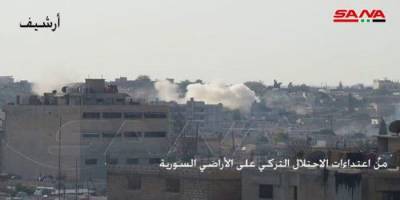 В Сирии снова стреляют: турки обстреляли населённые пункты в провинции Алеппо