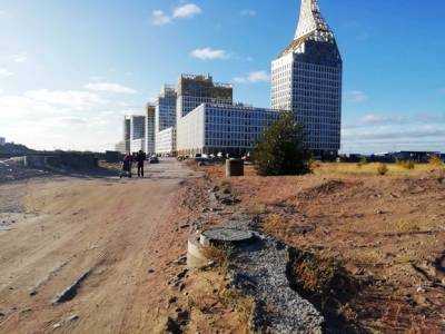 Строительство дорог на намыве Васильевского острова начнется в 2022 году