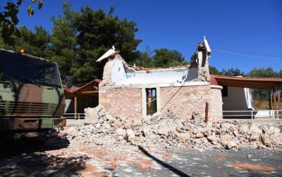 На Крите произошло масштабное землятресение: разрушены дома и храмы (ФОТО)