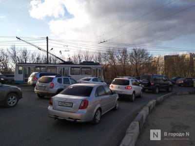 Гигантские пробки сковали Нижний Новгород вечером 27 сентября