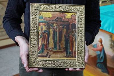 Анонимные дарители передали собору в Орле икону 19 века