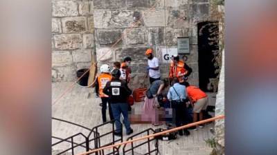 Трагедия в Иерусалиме: мужчина упал с 7-метровой высоты в Старом городе