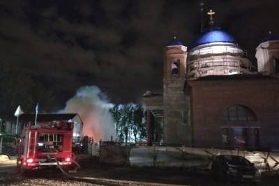 Собор Успения Пресвятой Богородицы горел в Екатеринбурге