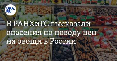 В РАНХиГС высказали опасения по поводу цен на овощи в России
