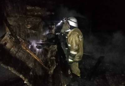 В пожаре в Башкирии погибли мужчина и женщина